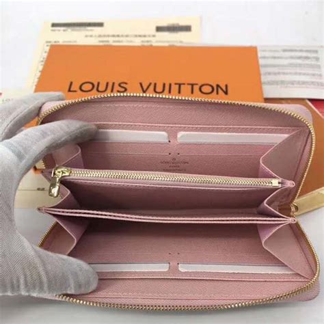 pink Louis Vuitton wallet